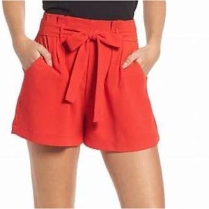 Leith NWT Nordstrom RED Light Shorts  Size XXL